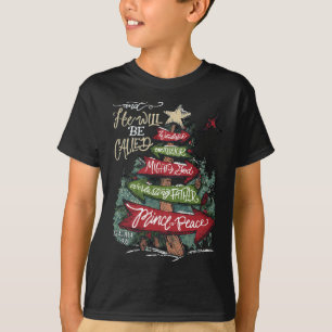 T-shirt Il sera appelé Conseiller merveilleux, Dieu puissa