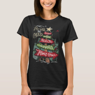 T-shirt Il sera appelé Conseiller merveilleux, Dieu puissa