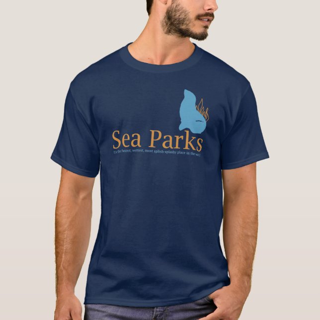 T-shirt IL serrent des parcs de mer (Devant)