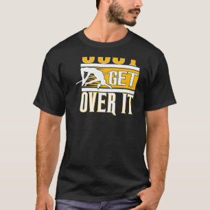 T-shirt Il Suffit De Passer La Piste D'Empreinte Et Le Cha