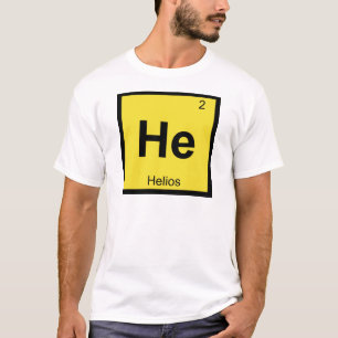 T-shirt Il - Symbole du tableau périodique de la chimie d'