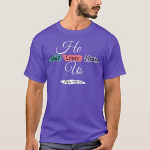 T-shirt Il Voit L'Amour Nous Entend Psaume 11612 Couleur S