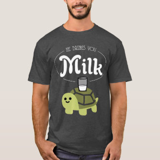 T-shirt Il Vous Apporte Du Lait MEME T Premium Qualité