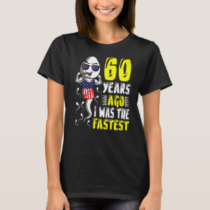 T-shirt Il Y A 60 Ans, J'Étais Le 60ème anniversaire le pl