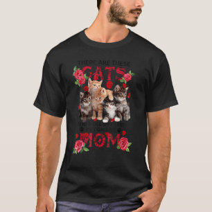 T-shirt Il y a ce chat qui m'a volé le cœur, ils m'appelle