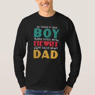 T-shirt Il y a ce garçon qui m'a volé le coeur qu'il m'app