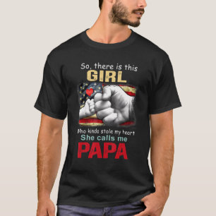 T-shirt Il Y A Cette Fille Qui A Volé Mon Coeur C