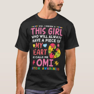 T-shirt Il y a cette fille qui m'appelle Omi Sensibilisati
