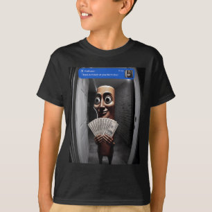T-shirt Il y a du mouvement à l'avant Tung Tung Tung Sahur