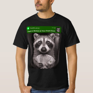 T-shirt Il y a du mouvement à votre porte d'entrée Raton l
