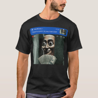 T-shirt Il y a du mouvement à votre porte d'entrée Tung Tu