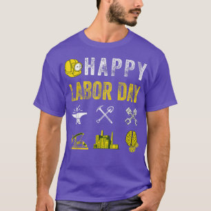 T-shirt Il y a du pouvoir dans un syndicat joyeuse fête du