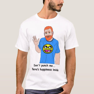 T-shirt "Il y a intérieur de bonheur… "