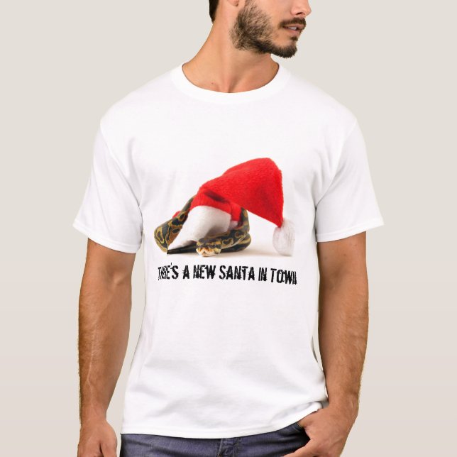 T-shirt Il y a nouveau Père Noël en ville (Devant)