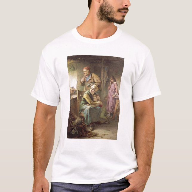T-shirt Il y a peine sur la mer (Devant)