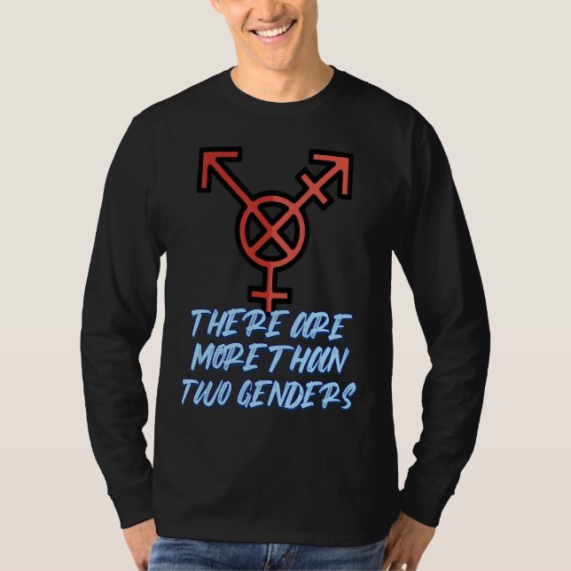 T-shirt Il Y A Plus De Deux Hommes (Devant)