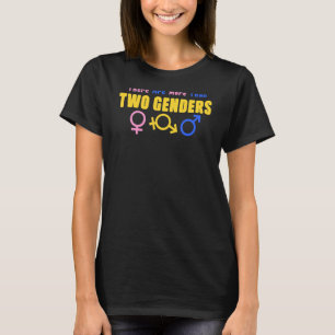 T-shirt Il Y A Plus De Deux Hommes Lgbt Tee