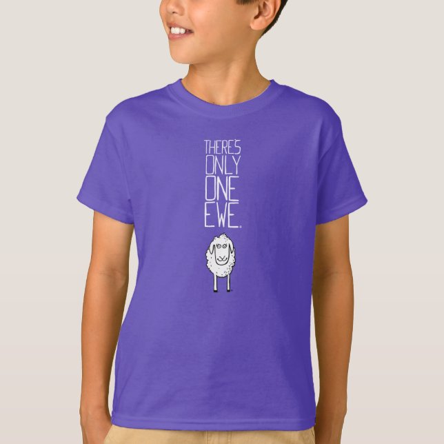 T-shirt Il y a seulement une couverture de livre d'Ewe™ (Devant)