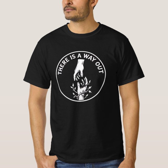 T-shirt Il y a une issue  (Devant)