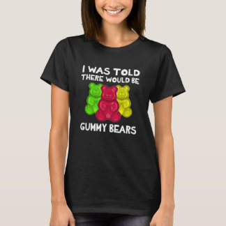 T-shirt Il Y Aurait Une Chemise À Ours De Gummy