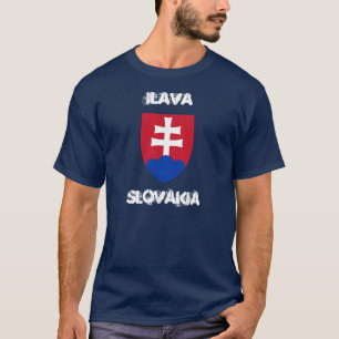 T-shirt Ilava, Slovaquie avec armoiries