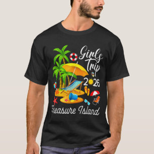 T-shirt Île au trésor Floride été tropical filles voyage