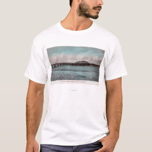 T-shirt Île BridgeAlameda, CA de ferme de baie