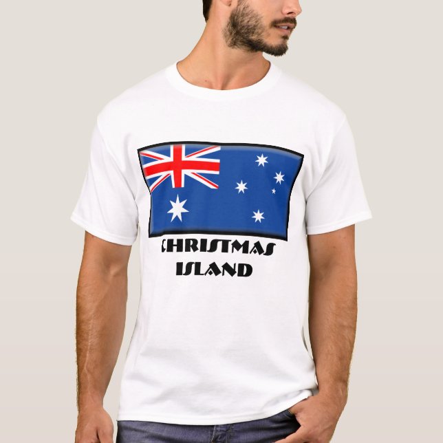 T-shirt Île Christmas (Devant)