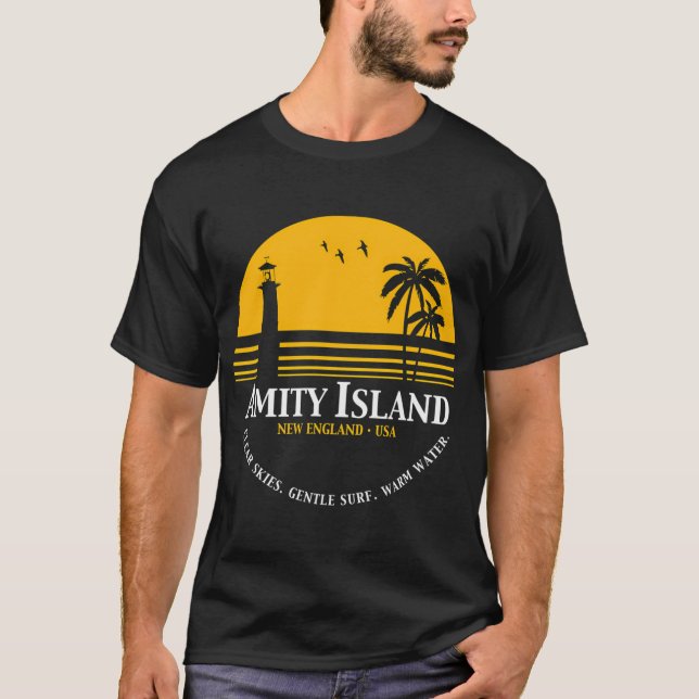 T-shirt Île d'Amity (Devant)