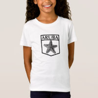 Ile d'Aruba - Fille de vêtements américains