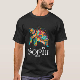 T-shirt Île de Corfou Grèce Corfou