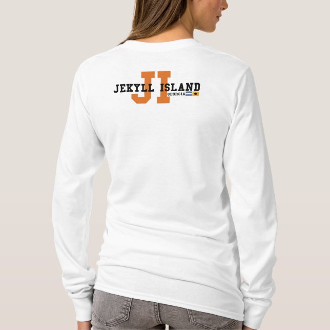 T-shirt Île de Jekyll (Dos)