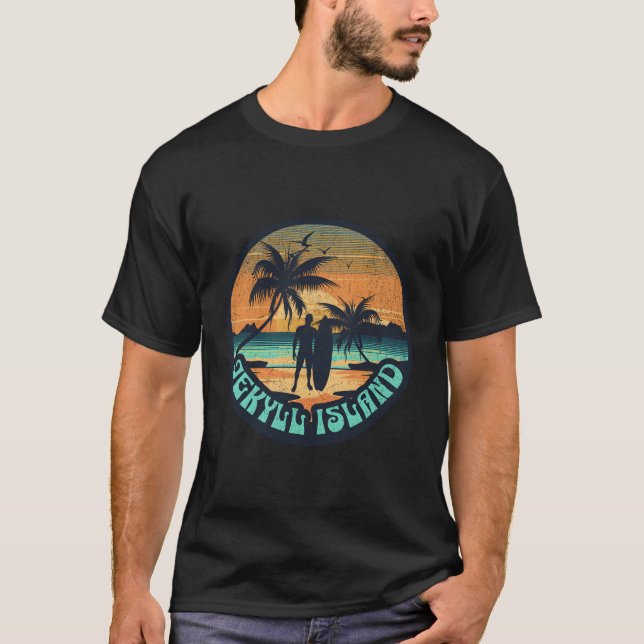 T-shirt Île de Jekyll (Devant)