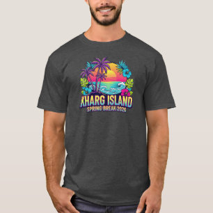 T-shirt Île de Kharg Iran Tee Spring Break 2026