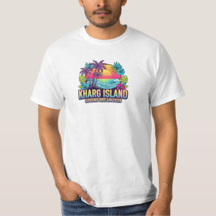 T-shirt Île de Kharg Iran Tee Spring Break 2026