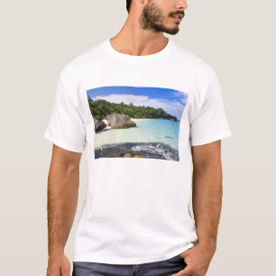 T-shirt Île de Ko Miang, îles Simil sur la mer d'Andam,