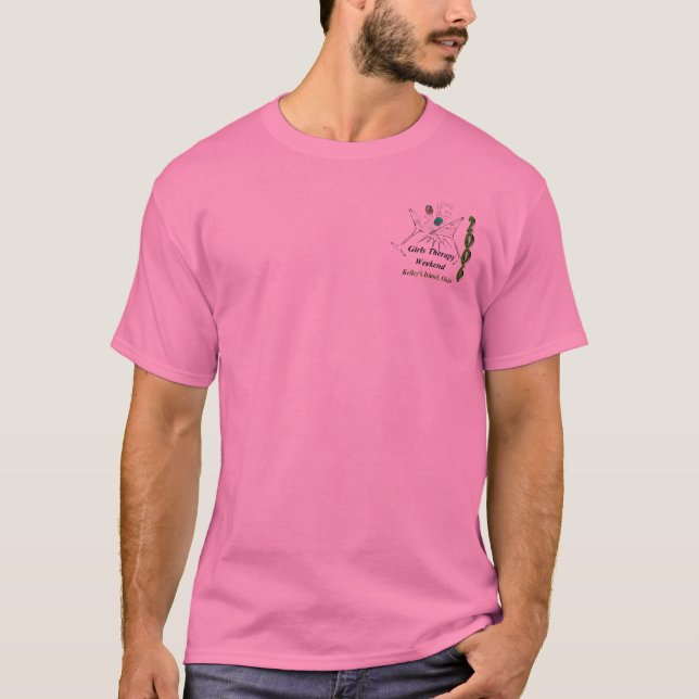 T-SHIRT ÎLE DE LA THÉRAPIE KELLEY DE FILLES (Devant)