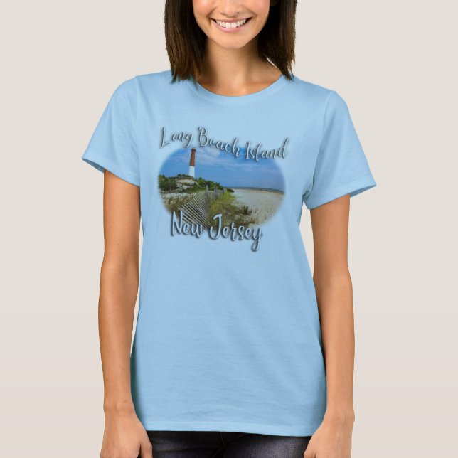 T-SHIRT ÎLE DE LONG BEACH PAR EKLEKTIX (Devant)