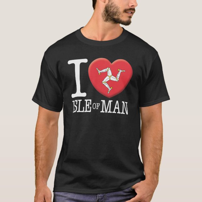 T-shirt Île de Man (Devant)