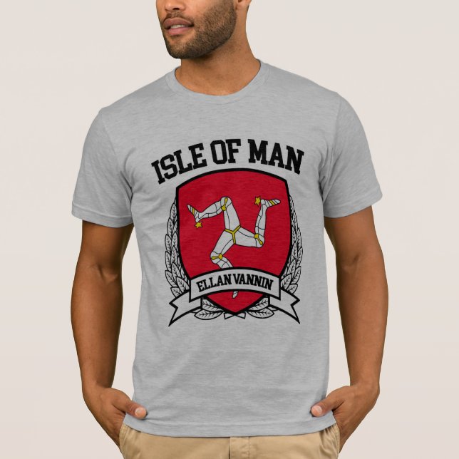 T-shirt Île de Man (Devant)