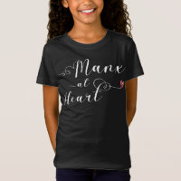 Île de Man Manx au coeur Tee - shirt