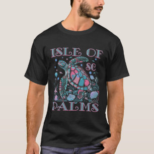 T-shirt Île de Palms Sc Amoureux des Tortues Souvenir de P