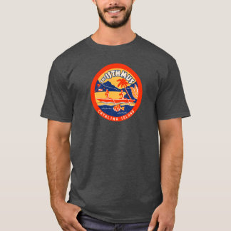 T-shirt Île de Père Noël Catalina - deux ports - l'isthme