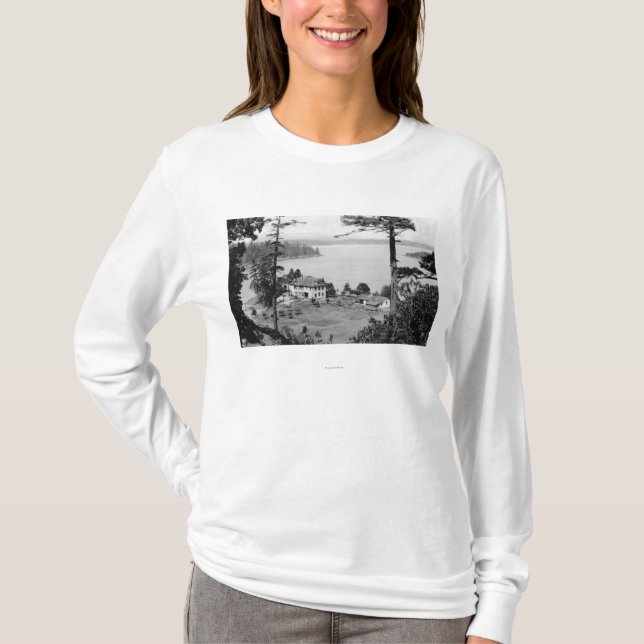 T-shirt Île de San Juan, WAGuam une photographie de vue de (Devant)