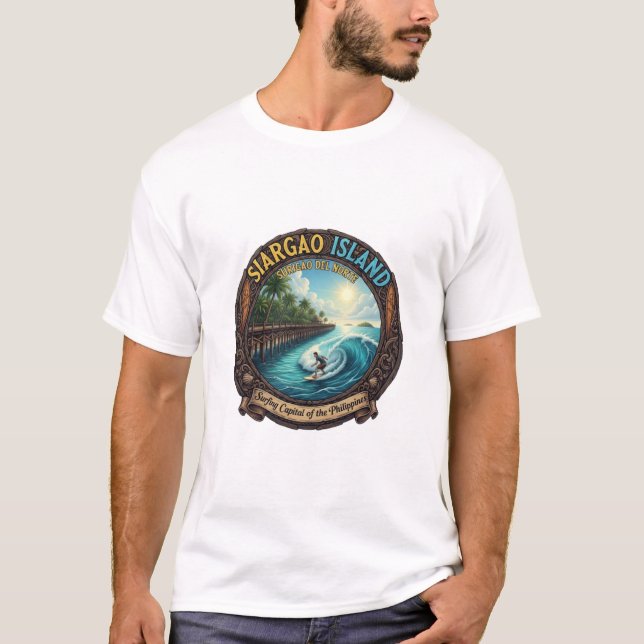 T-SHIRT ÎLE DE SIARGAO (Devant)