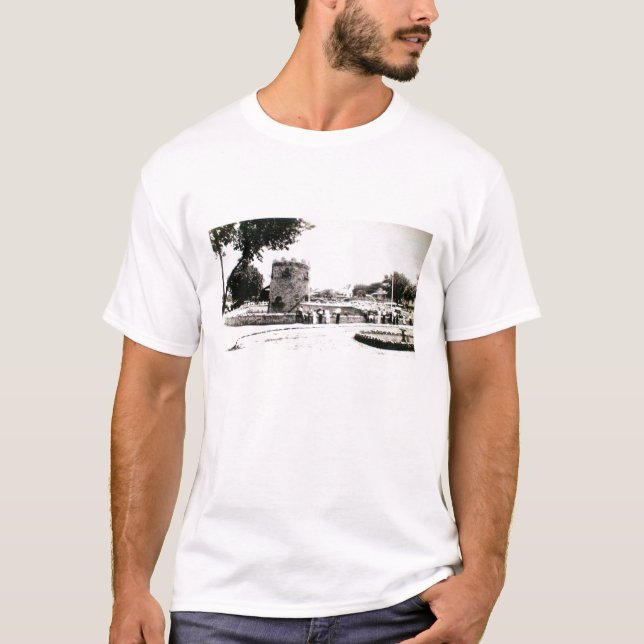 T-shirt Île de singe de Chanute le Kansas (Devant)