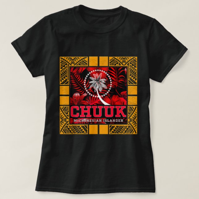 T-shirt Ile de Tchoukèse Fai Chuuk (Design devant)