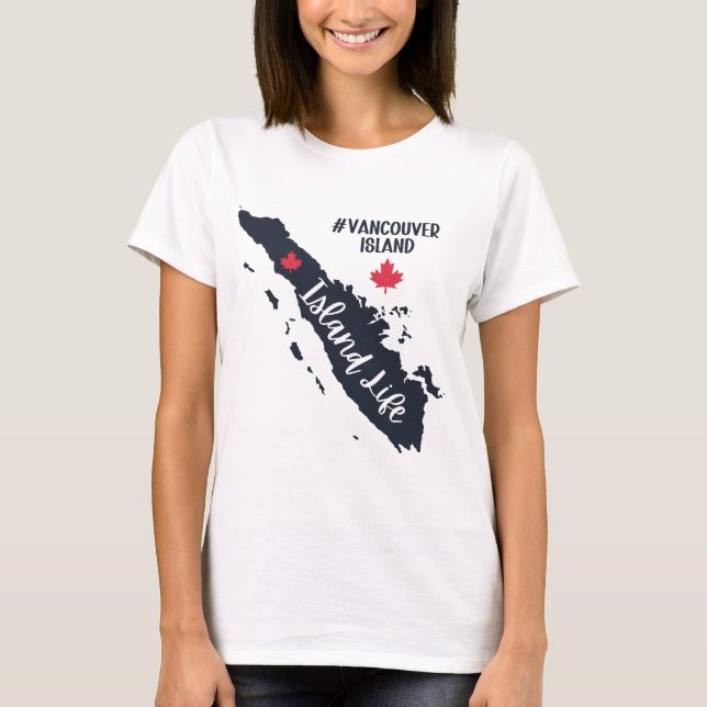 T-shirt Île de Vancouver (Devant)