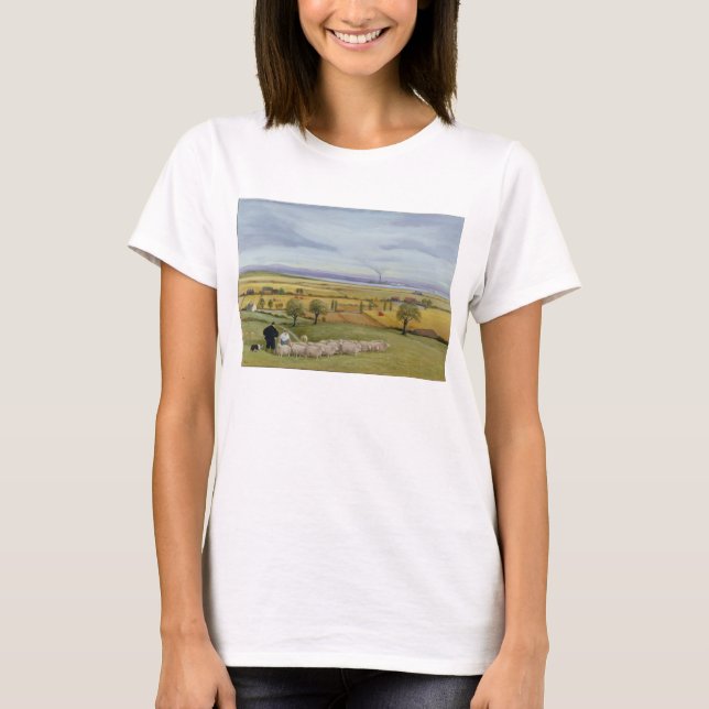 T-shirt Île d'éleveur de moutons de Sheppey (Devant)