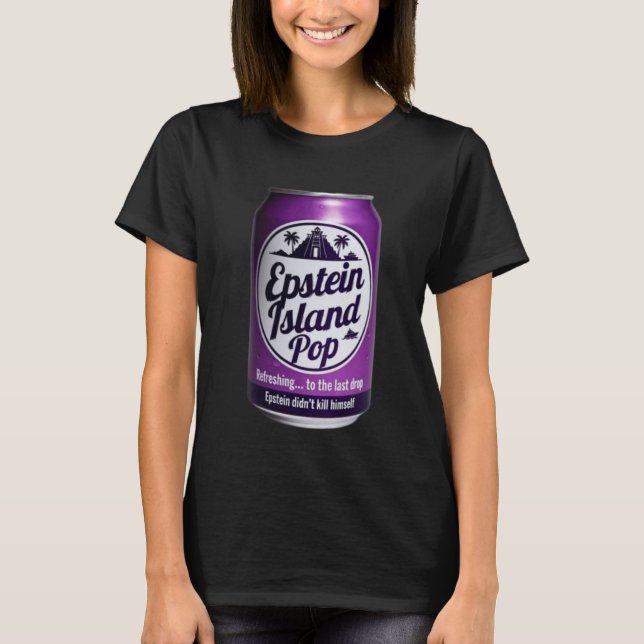 T-SHIRT ÎLE D'EPSTEIN POP (Devant)